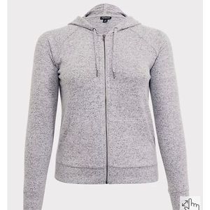 SUPER SOFT PLUSH ZIP UP HOODIE
Light Grey 5x